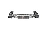 Terminal exhaust with valve sports catalysts 250 cells CES3 Capristo Porsche 997.2 Turbo/S 2009-2012