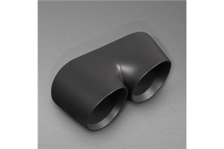 Terminal exhaust with valve sports catalysts 250 cells CES3 Capristo Porsche 997.2 Turbo/S 2009-2012