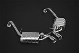 Scarico terminale con valvola CES3 decatalizzato Capristo Porsche 987 Boxster Cayman MK2 2009-2012