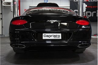 Endschalldämpfer mit Ventil + Zentralrohren CES3 Capristo Bentley New Continental GT W12/ Speed/ V8