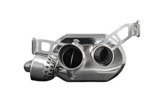 Terminal exhaust with valve + central pipes Capristo Bentley Continental GT W12 Speed/ SuperSport/ GTC