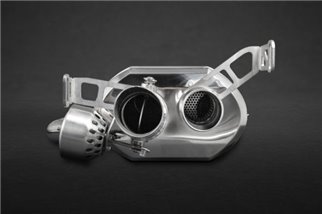 Terminal exhaust with valve + central pipes Capristo Bentley Continental GT W12 Speed/ SuperSport/ GTC