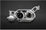 Terminal exhaust with valve + central pipes Capristo Bentley Continental GT W12 Speed/ SuperSport/ GTC