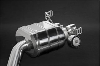 Terminal exhaust with valve + central pipes Capristo Bentley Continental GT W12 Speed/ SuperSport/ GTC