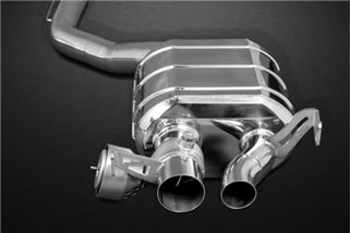 Terminal exhaust with valve + central pipes Capristo Bentley Continental GT W12 Speed/ SuperSport/ GTC