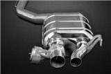 Terminal exhaust with valve + central pipes Capristo Bentley Continental GT W12 Speed/ SuperSport/ GTC
