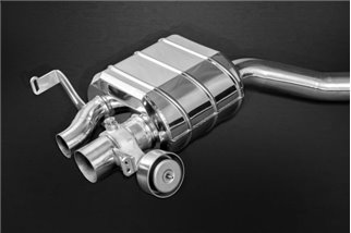 Terminal exhaust with valve + central pipes Capristo Bentley Continental GT W12 Speed/ SuperSport/ GTC