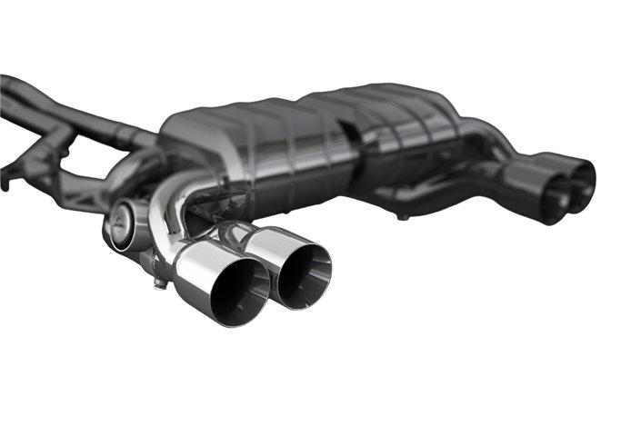 Capristo exhaust Bmw M3 F series stainless steel - carbon