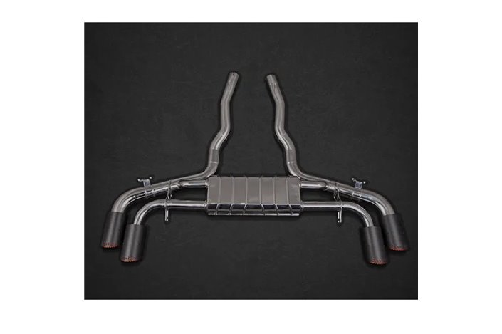 Pot d'échappement Slip-On en carbone Capristo BMW X5 M