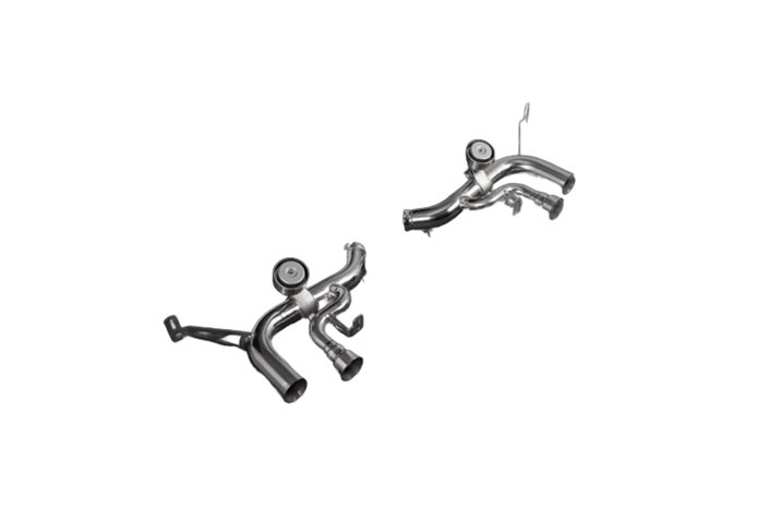 Exhaust with Capristo valve Ferrari California T / Turbo 2014 – 2017 stainless steel