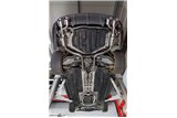 Auspuff mit Ventil + Zentralrohr Capristo Mercedes C-Klasse AMG C63 W204 2007 - 2014