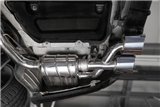 Auspuff mit Ventil + Zentralrohr Capristo Mercedes C-Klasse AMG C63 W204 2007 - 2014