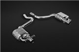 Auspuff mit Capristo BiTurbo Ventil Mercedes C-Klasse AMG C63 W205 ab 2014