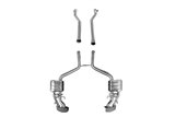 Exhaust with valve + central pipes Capristo Mercedes AMG CLS63 W218 2010 - 2018