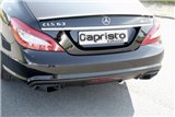 Exhaust with valve + central pipes Capristo Mercedes AMG CLS63 W218 2010 - 2018