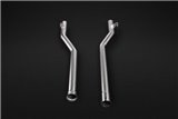Exhaust with valve + central pipes Capristo Mercedes AMG CLS63 W218 2010 - 2018