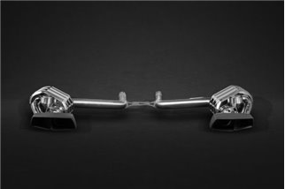 Exhaust with valve + central pipes Capristo Mercedes AMG CLS63 W218 2010 - 2018