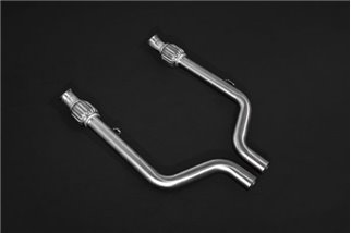 Exhaust with valve + central pipes Capristo Mercedes AMG Class E43/E400 W/S213 2016 - 2018