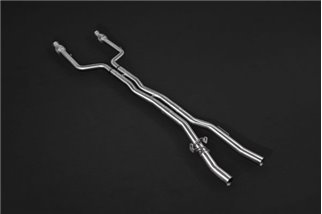 Exhaust with valve + central pipes Capristo Mercedes AMG Class E400 A / C238 2016 - 2018