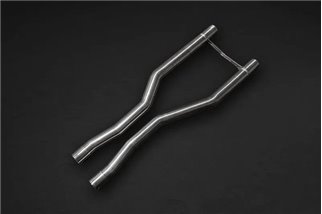 Exhaust with valve + central pipes Capristo Mercedes AMG GLE63/S W167 from 2020