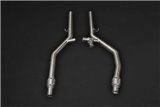 Exhaust with valve + central pipes Capristo Mercedes AMG GLE63/S W167 from 2020