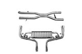 Exhaust with valve + central pipes CES3 Capristo Mercedes AMG GLE63 / S 2015 - 2019