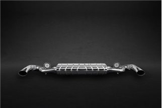 Exhaust with valve + central pipes CES3 Capristo Mercedes AMG GLE63 / S 2015 - 2019