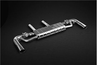 Exhaust with valve + central pipes CES3 Capristo Mercedes AMG GLE63 / S 2015 - 2019