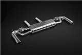 Exhaust with valve + central pipes CES3 Capristo Mercedes AMG GLE63 / S 2015 - 2019