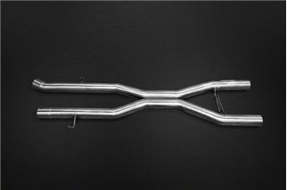 Exhaust with valve + central pipes CES3 Capristo Mercedes AMG GLE63 / S 2015 - 2019