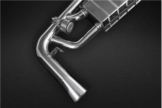 Exhaust with valve + central pipes CES3 Capristo Mercedes AMG GLE63 / S 2015 - 2019