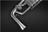 Exhaust with valve + central pipes CES3 Capristo Mercedes AMG GLE63 / S 2015 - 2019