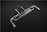 Exhaust with valve + central pipes CES3 Capristo Mercedes AMG GLE63 / S 2015 - 2019