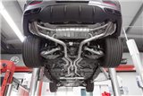 Exhaust with valve + central pipes CES3 Capristo Mercedes AMG GLE63 / S 2015 - 2019