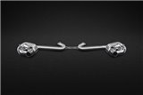 Exhaust with valve + central pipes Capristo Mercedes AMG SL63/65 (R231) Biturbo 2012-2020
