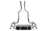 Auspuff mit Klappe + Zentralrohr CES3 Capristo Mercedes AMG SLS
