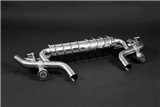 Auspuff mit Klappe + Zentralrohr CES3 Capristo Mercedes AMG SLS