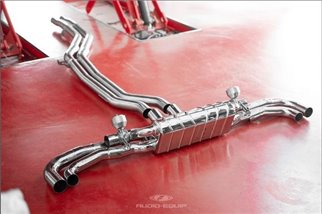 Scarico completo con valvola OEM Capristo Audi RSQ8