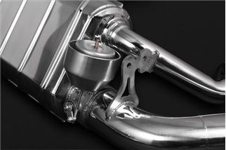 Pots d'échappement double silencieux avec valve ECE (CES3) Capristo Mercedes AMG G63 (W463A) 4L BiTurbo