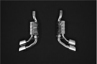 Pots d'échappement double silencieux avec valve ECE (CES3) Capristo Mercedes AMG G63 (W463A) 4L BiTurbo