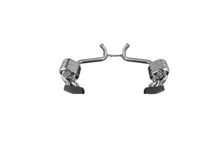 Auspuff mit Klappe + Zentralrohr CES3 Capristo Mercedes AMG SL63/65 (R230) Biturbo 2001-2011