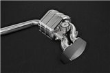 Auspuff mit Klappe + Zentralrohr CES3 Capristo Mercedes AMG SL63/65 (R230) Biturbo 2001-2011