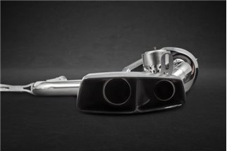 Auspuff mit Klappe + Zentralrohr CES3 Capristo Mercedes AMG SL63/65 (R230) Biturbo 2001-2011
