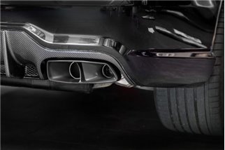 Auspuff mit Klappe + Zentralrohr CES3 Capristo Mercedes AMG SL63/65 (R230) Biturbo 2001-2011