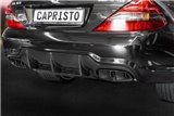 Auspuff mit Klappe + Zentralrohr CES3 Capristo Mercedes AMG SL63/65 (R230) Biturbo 2001-2011