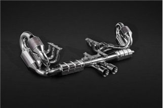 Pot d'échappement complet avec valve Capristo Porsche 991.1 GT3/3RS 2013-2015