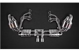 Pot d'échappement complet avec valve Capristo Porsche 991.1 GT3/3RS 2013-2015