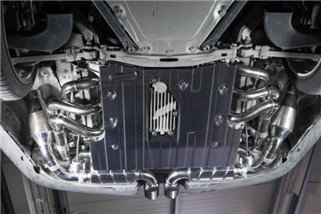 Pot d'échappement complet avec valve Capristo Porsche 991.1 GT3/3RS 2013-2015
