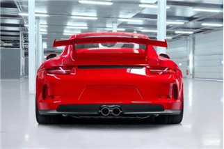 Pot d'échappement complet avec valve Capristo Porsche 991.1 GT3/3RS 2013-2015