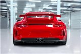 Pot d'échappement complet avec valve Capristo Porsche 991.1 GT3/3RS 2013-2015
